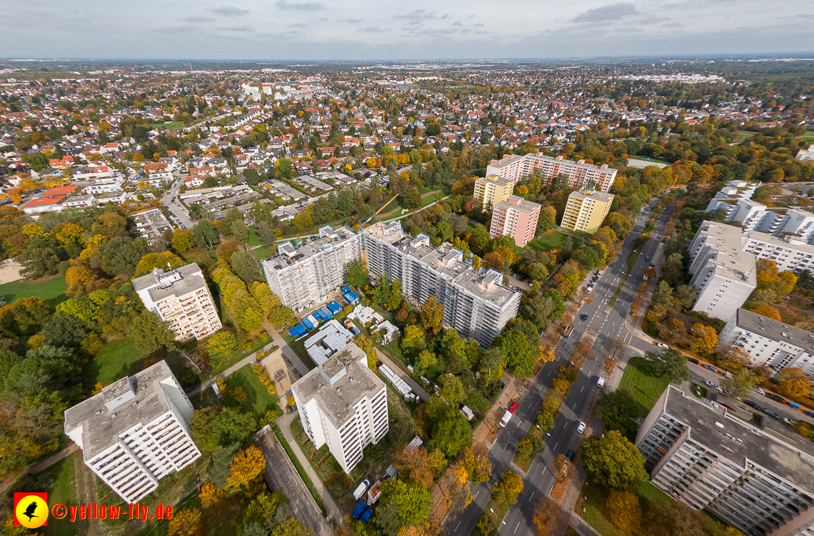 13.10.2022 - Fassadensnaierung am Karl-Marx-Ring 11-21